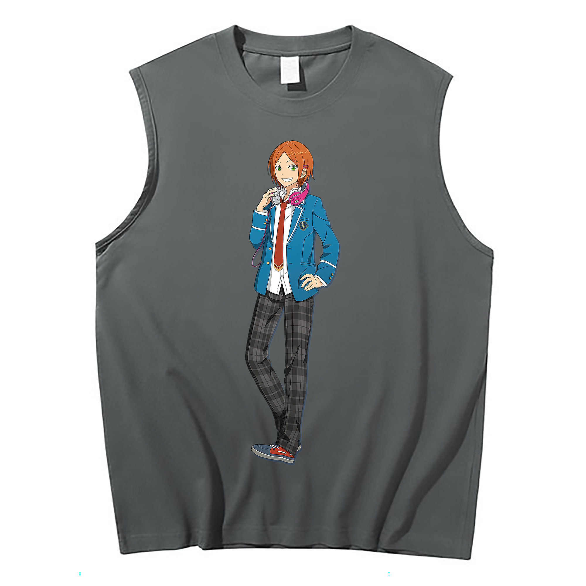 （画像用） あんさんぶるスターズ! Ensemble Stars コットン100％タンクトップ（フロントプリント）